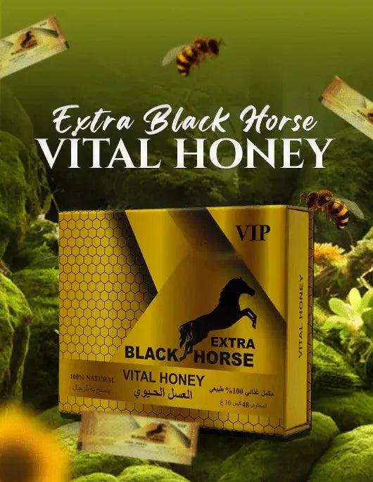 Extra black horse vital honey - Etumax Royal Honey Malaysia